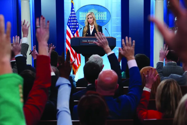 White House press secretary Katie Zacharia is leaving the job after a rocky start